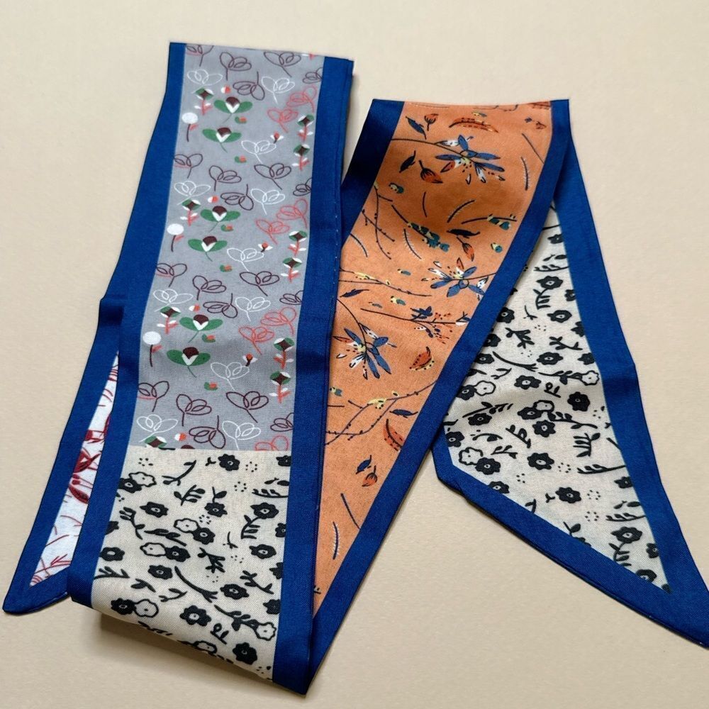Floral Patterned Scarf #1827 - Picture 3 of 4